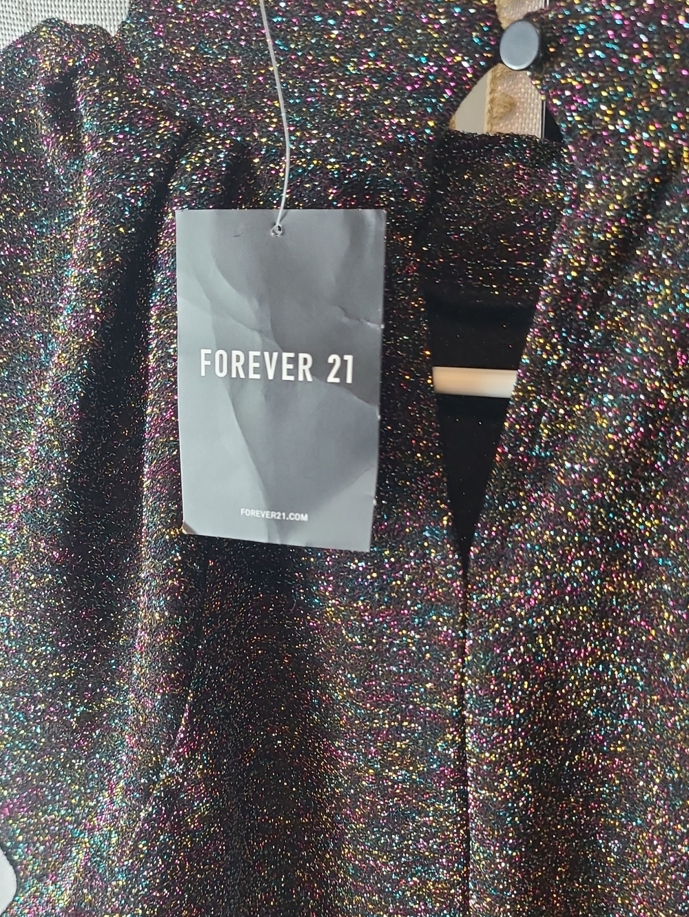 Forever21 mini sparkly dress size S. NWT - Picture 4 of 5